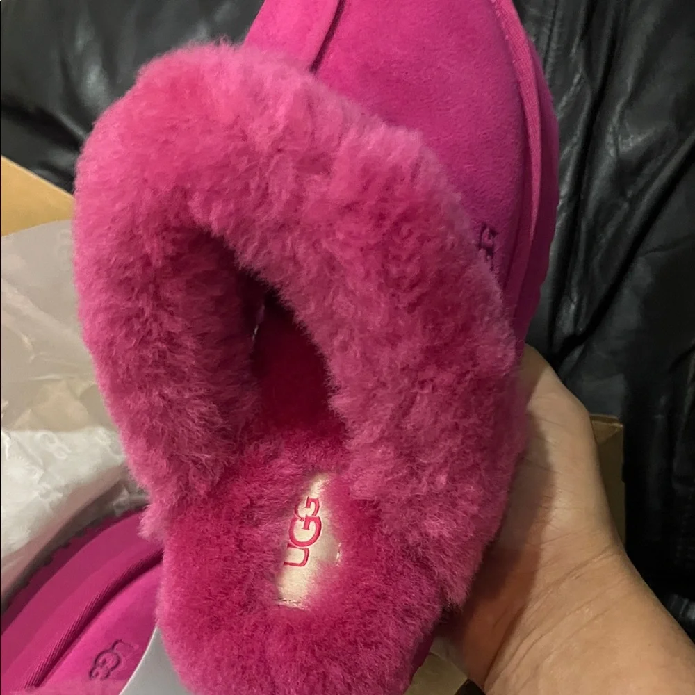 UGG womens Disquette Slippers - Pink - Picture 3 of 6